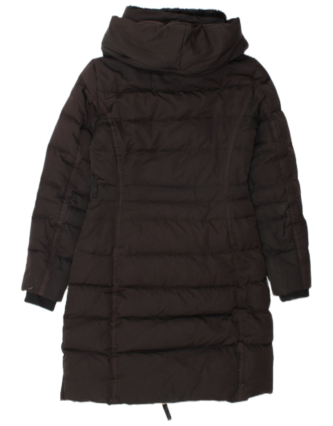 Cappotto imbottito da donna Zara UK 10 piccolo poliestere nero