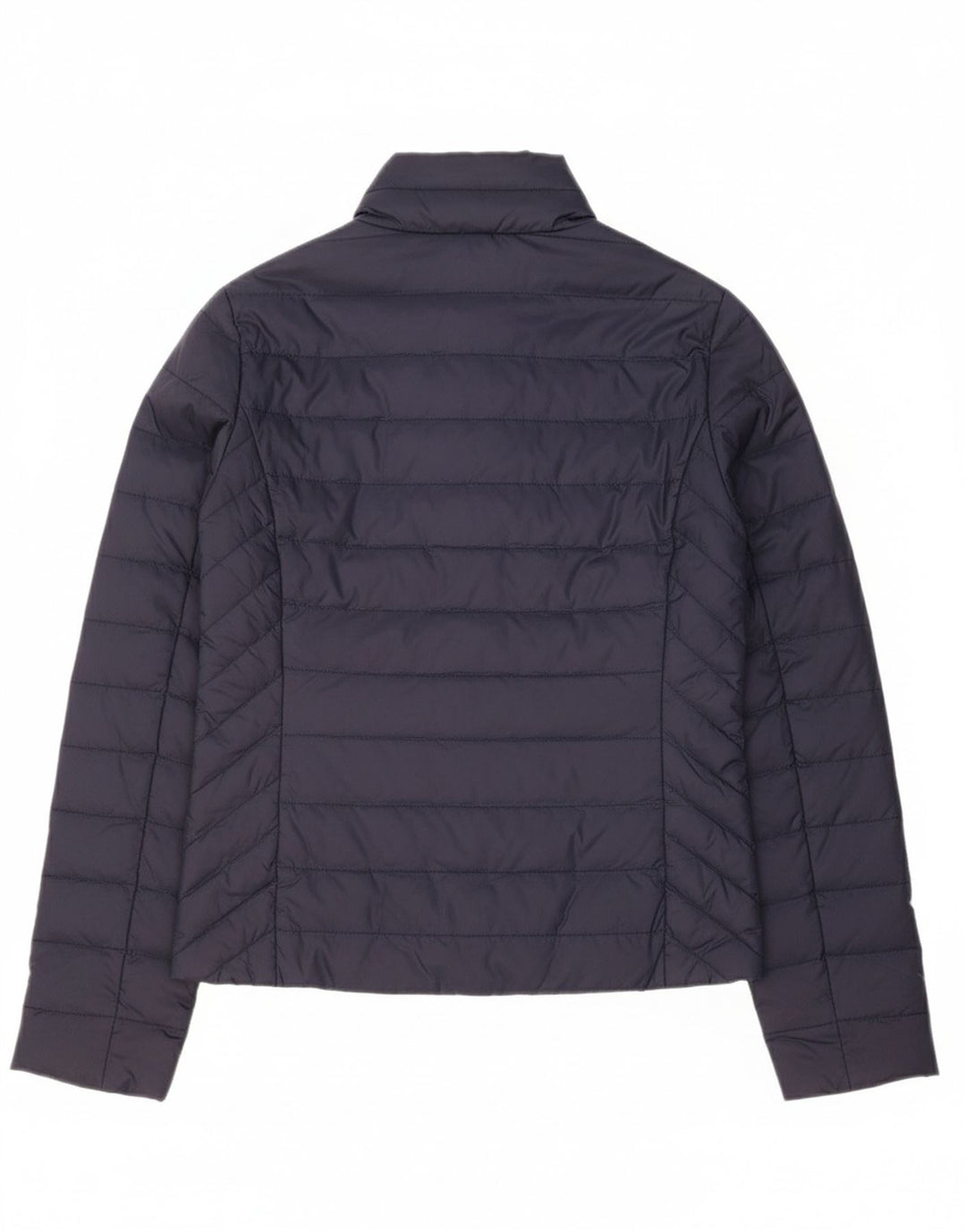 JACK WILLS Womens Padded Jacket UK 8 Small Navy Blue Polyester