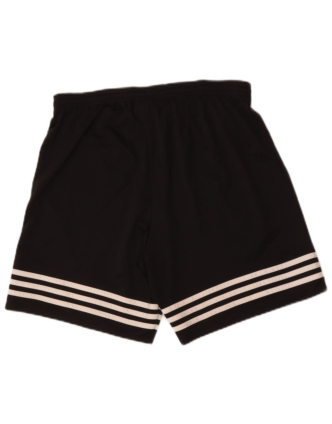 Adidas Womens Climalite Sports Shorts UK 12 Medium Black Polyester