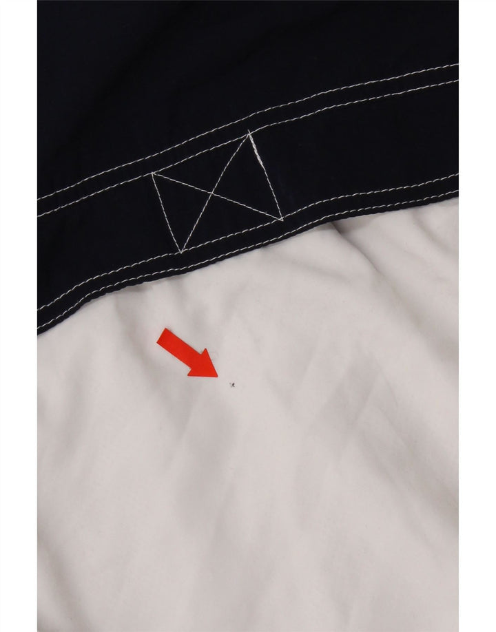 Lotto Hombre Chándal Top Chaqueta XL Blanco Colorblock Poliéster