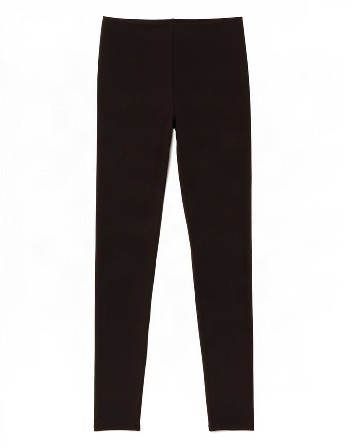Zara Womens Leggings UK 8 Small Black Polyester