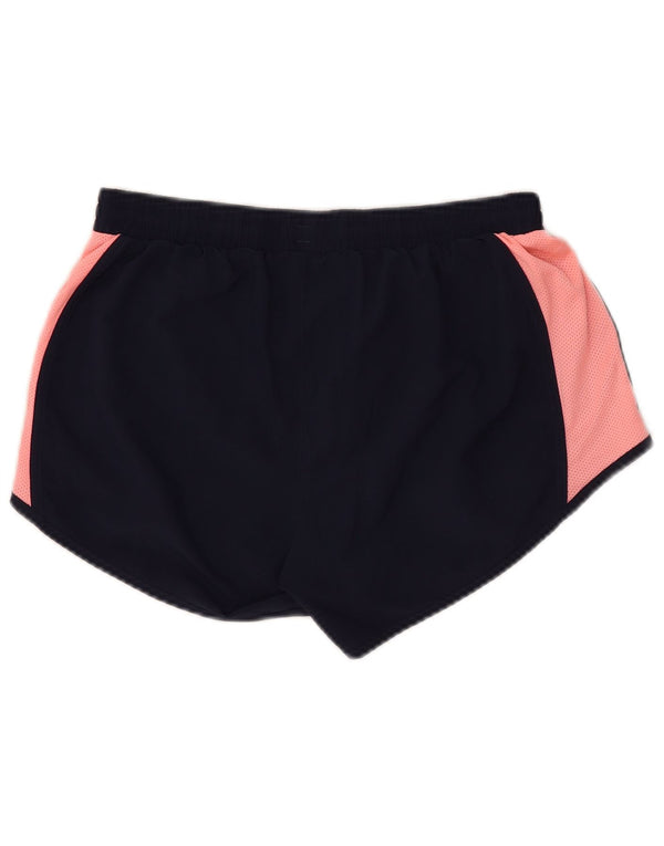 Pantaloncini sportivi Under Armour da donna Heat Gear UK 10 Small Blu Navy