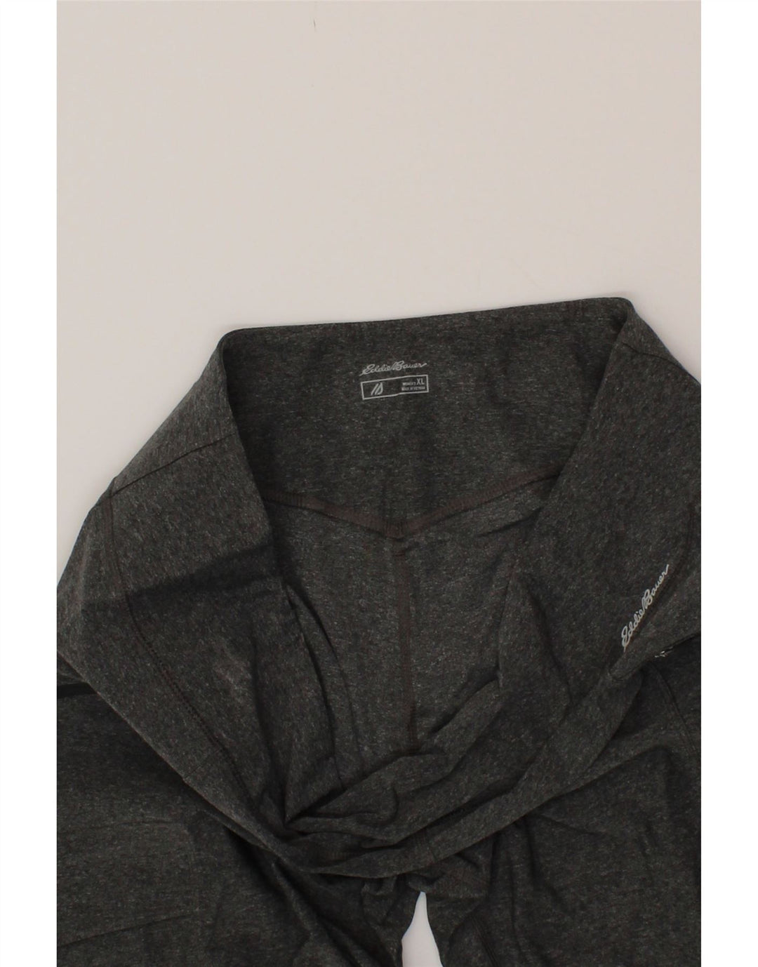 EDDIE BAUER Womens Tracksuit Trousers UK 18 XL  Grey Polyester Vintage Eddie Bauer and Second-Hand Eddie Bauer from Messina Hembry 