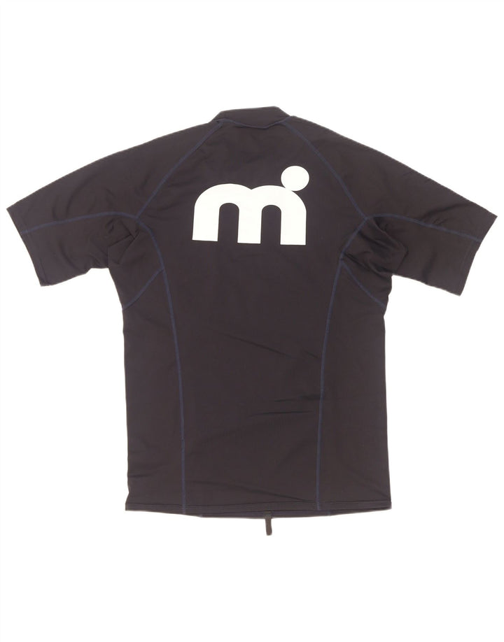 Mistral Boys Graphic T-Shirt Top 13-14 Years 2XL Navy Blue Polyester