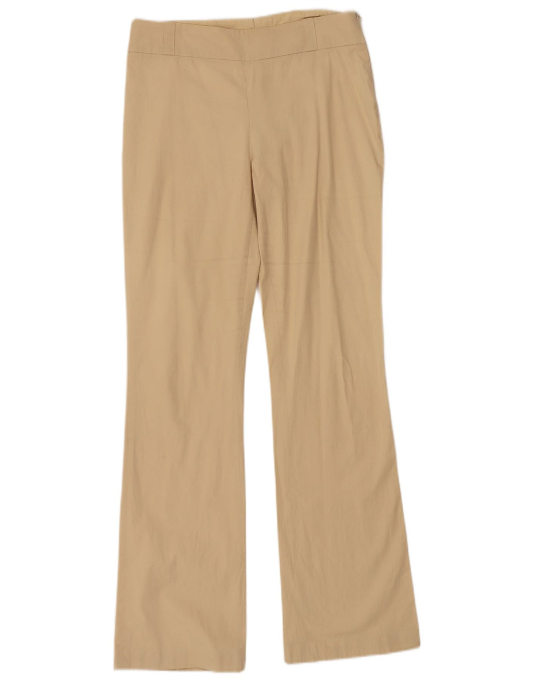 NAF NAF Womens Bootcut Casual Trousers IT 42 Medium W28 L30 Beige