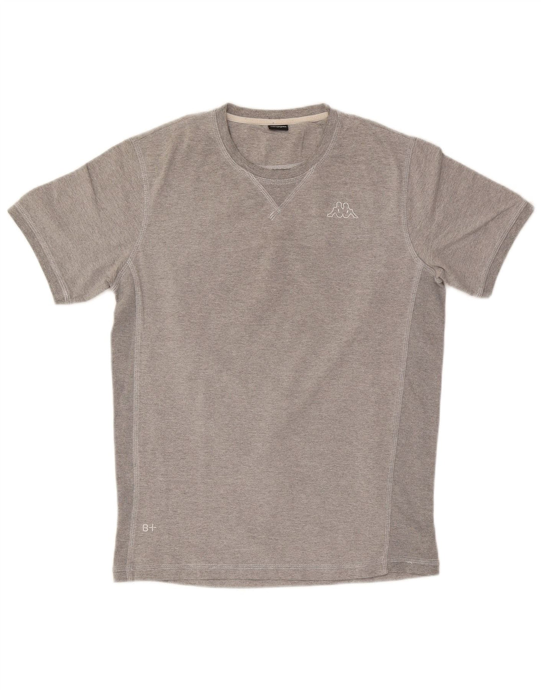 Kappa T-Shirt Homme Haut Large Gris Moucheté