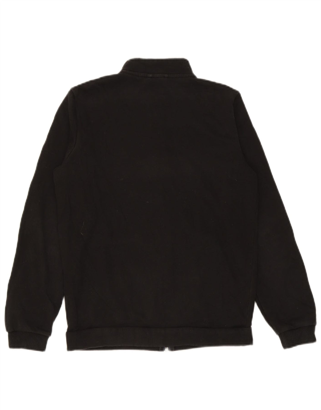 Puma Boys Graphic Tracksuit Top Jacket 13-14 Years Black Cotton