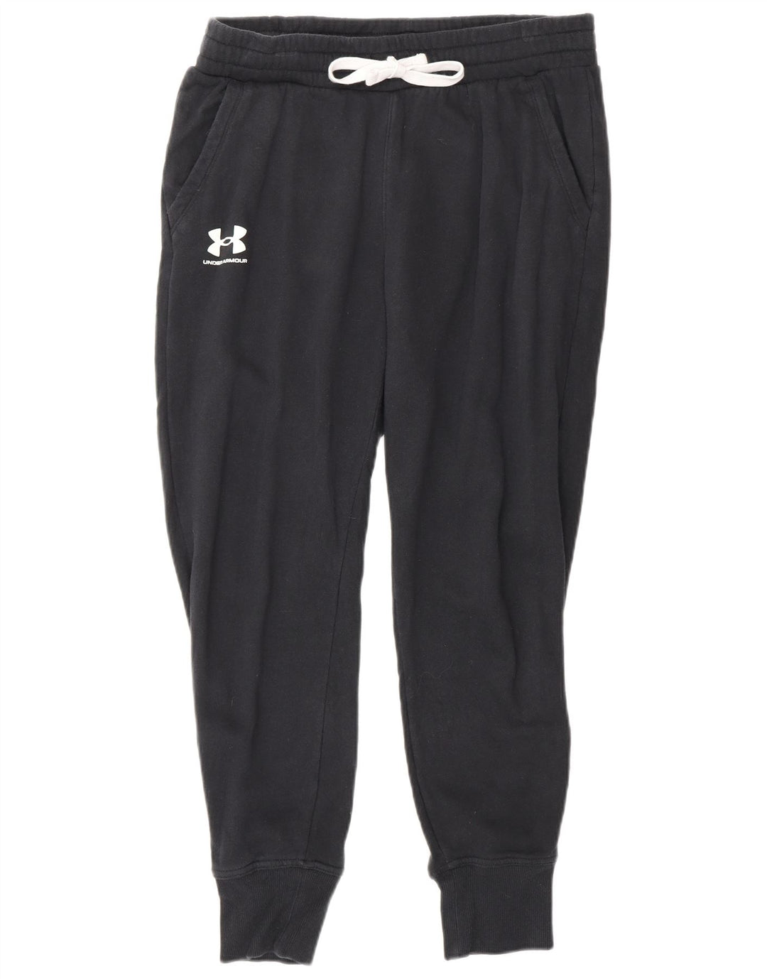 UNDER ARMOUR Womens Tracksuit Trousers Joggers UK 14 Medium  Navy Blue