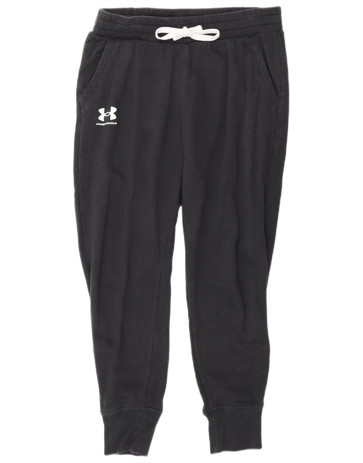 UNDER ARMOUR Womens Tracksuit Trousers Joggers UK 14 Medium  Navy Blue