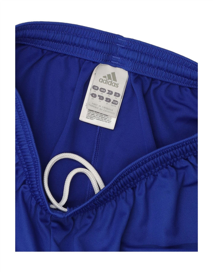 ADIDAS Mens Climalite Sport Shorts Medium Blue Polyester Vintage Adidas and Second-Hand Adidas from Messina Hembry 