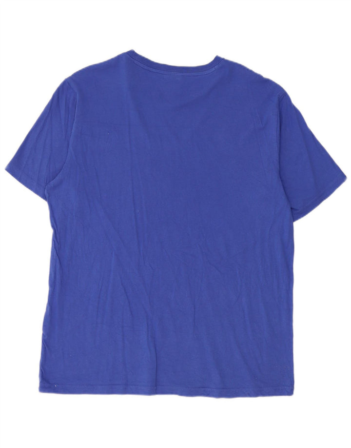 Ανδρικό T-Shirt Champion Graphic Top Medium Blue