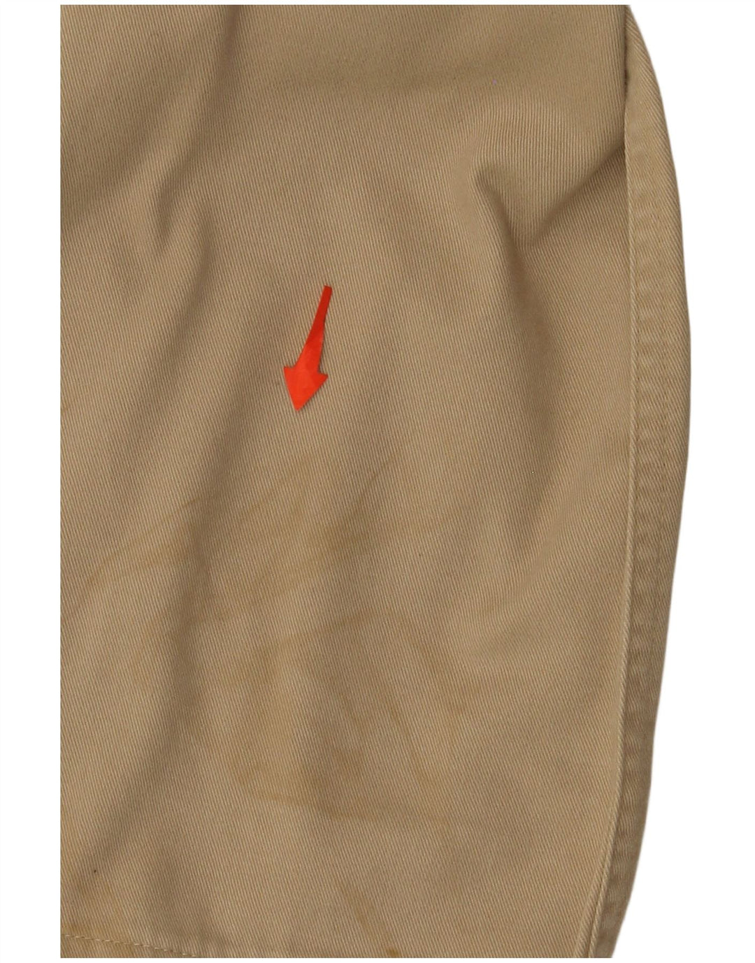Calça cargo masculina OUTRAGE reta W34 L30 algodão bege