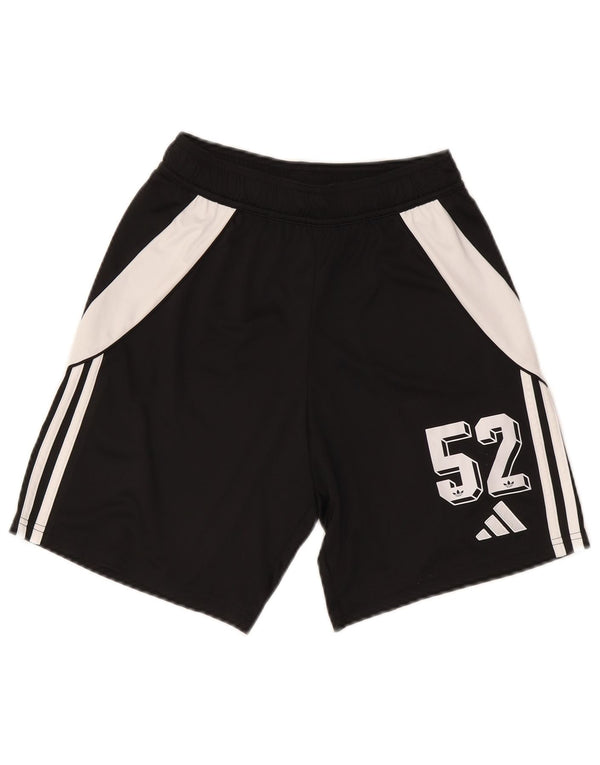 Adidas Aeroready Graphic Sports Shorts til mænd Small Black Colourblock