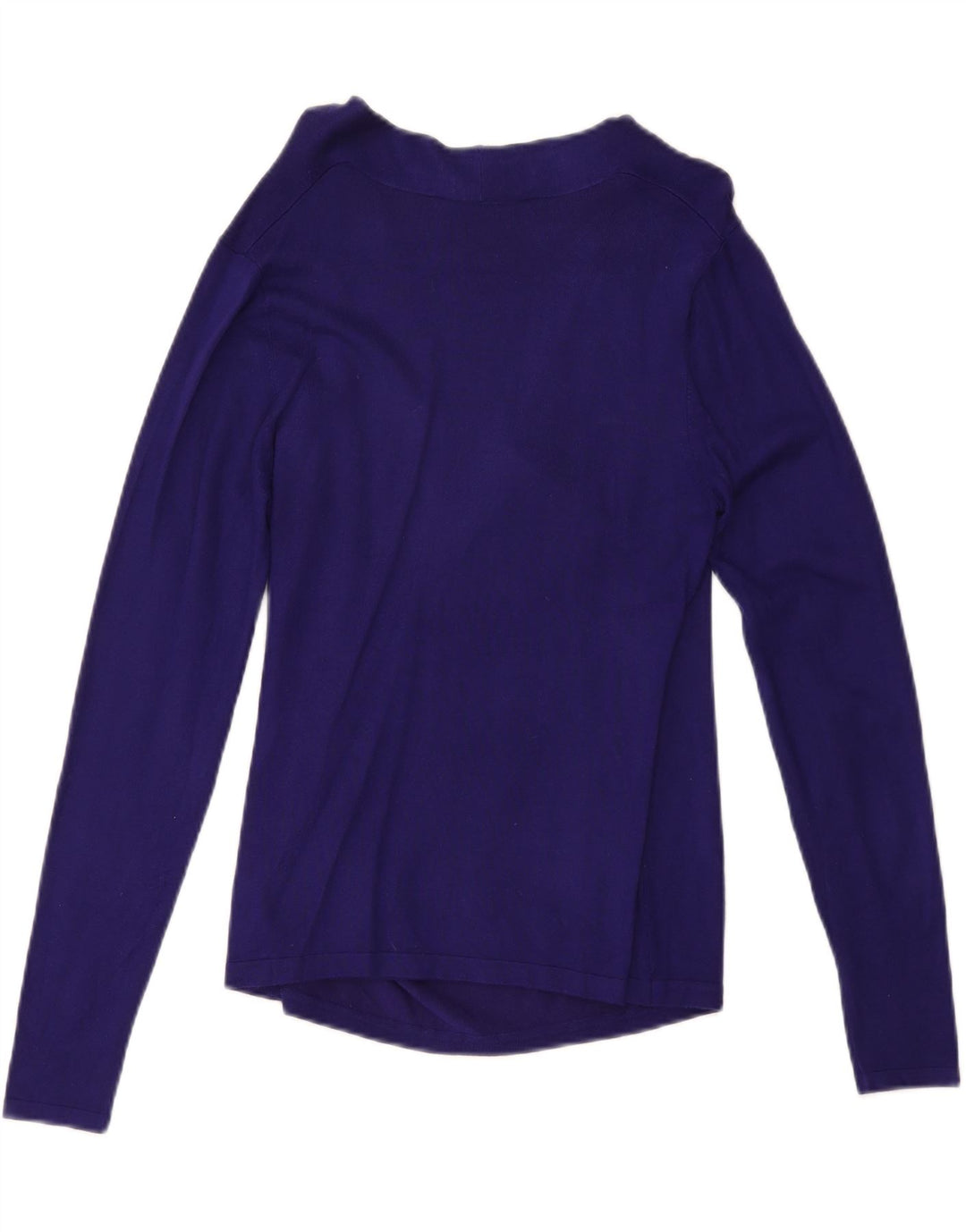 PHASE EIGHT Womens V-Neck Jumper Sweater UK 12 Medium Purple Viscose Vintage Phase Eight and Second-Hand Phase Eight from Messina Hembry 