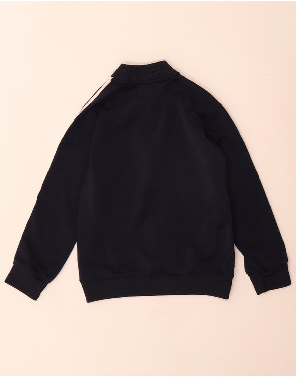 Adidas Drenge Træningsdragt Topjakke 6-7 År Marineblå Polyester