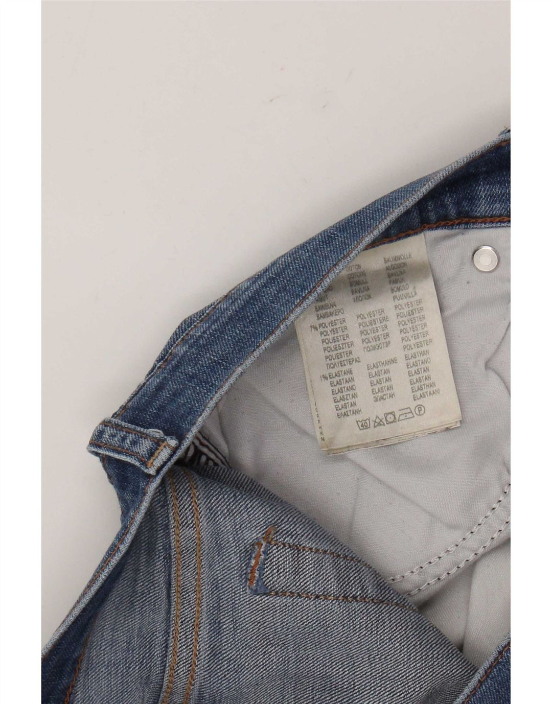 Wrangler Mens Jacksville Bootcut Jeans W36 L30 Blue Cotton