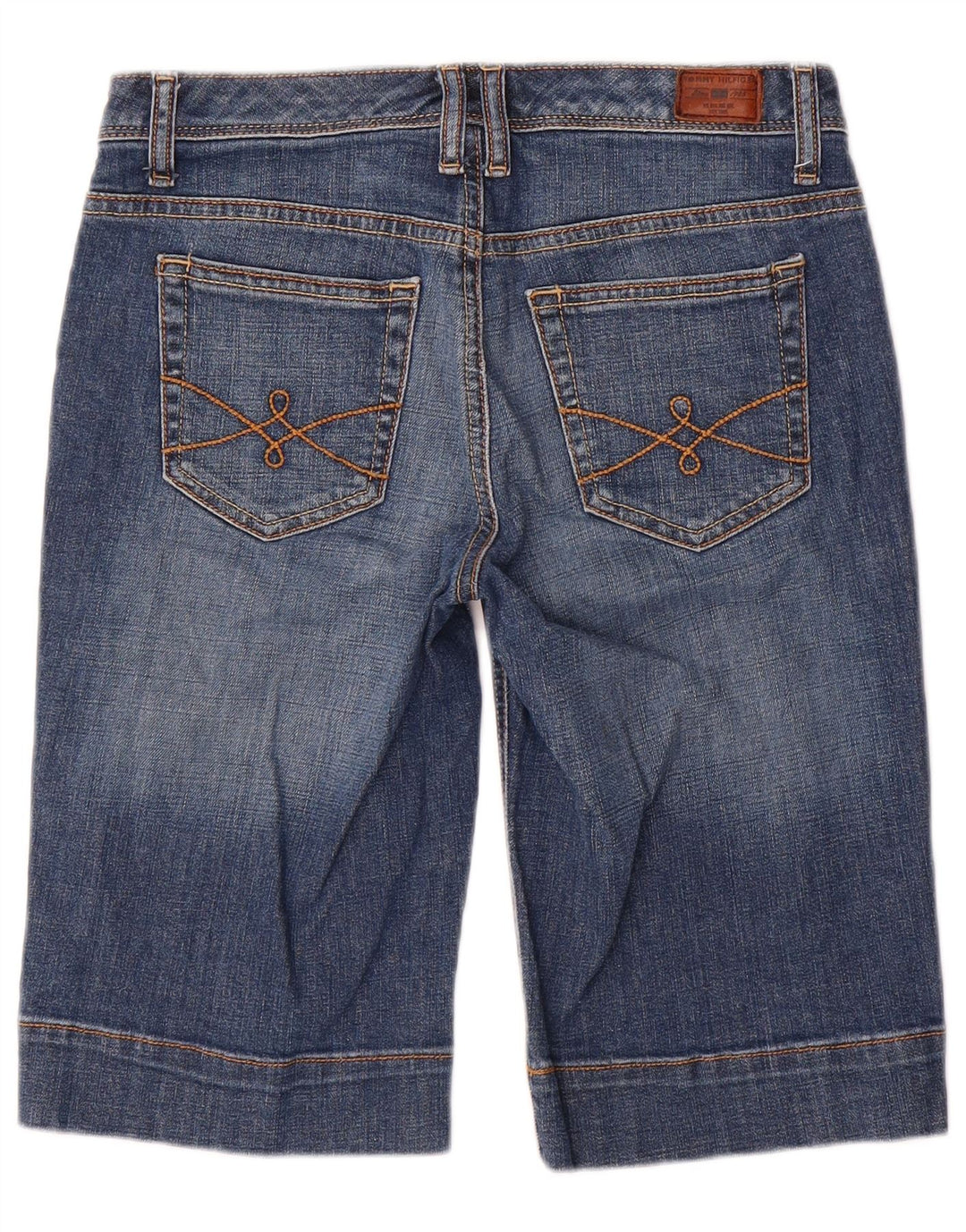 TOMMY HILFIGER Womens Denim Shorts W28 Medium  Blue Cotton