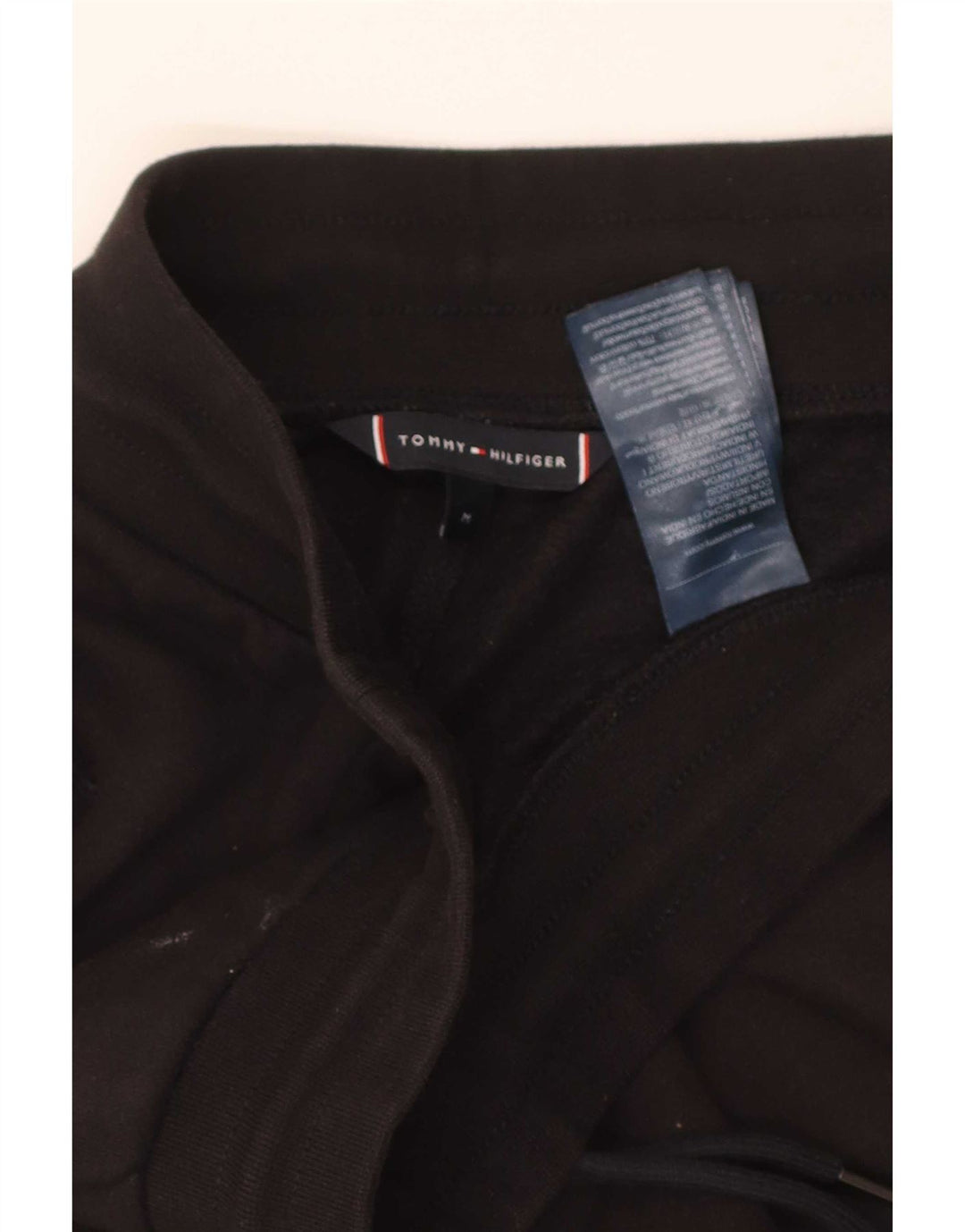 Tommy Hilfiger Mens Graphic Sport Shorts Medium Black Cotton