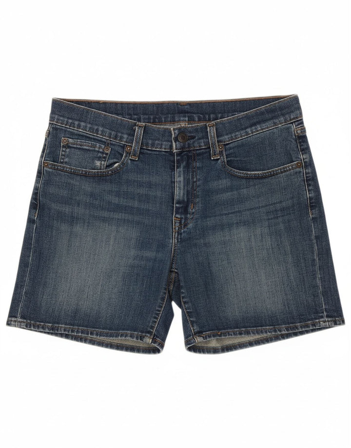 LEVI'S Womens Denim Shorts W30 Medium Blue Cotton