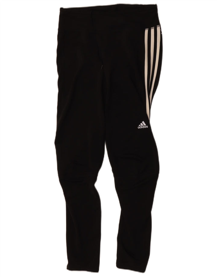 Adidas Womens Response Leggings UK 10 Small Black Polyester Sports