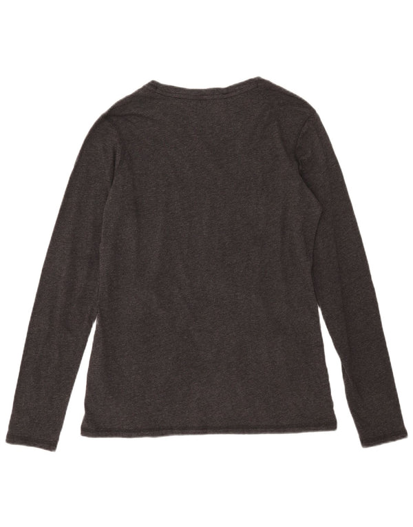 Top grafico da donna Carhartt manica lunga US 4/6 piccolo cotone grigio