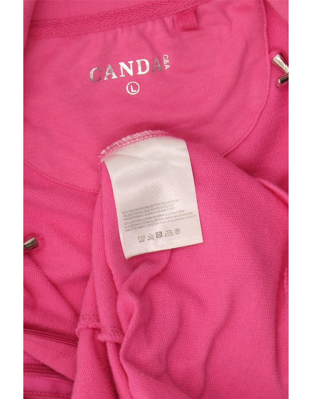Canda Veste de survêtement pour femme UK 16 Large Rose Polyester