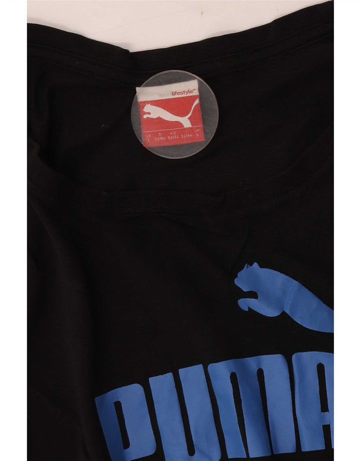 Nike Mens T-Shirt Top Large Black