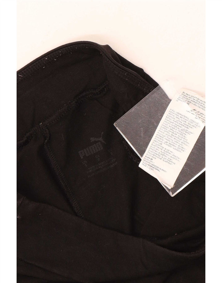 Puma Damen Graphic Leggings UK 10 Small Schwarz