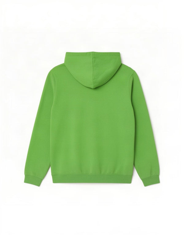 Champion Mens Graphic Hoodie Jumper Medium Green Cotton