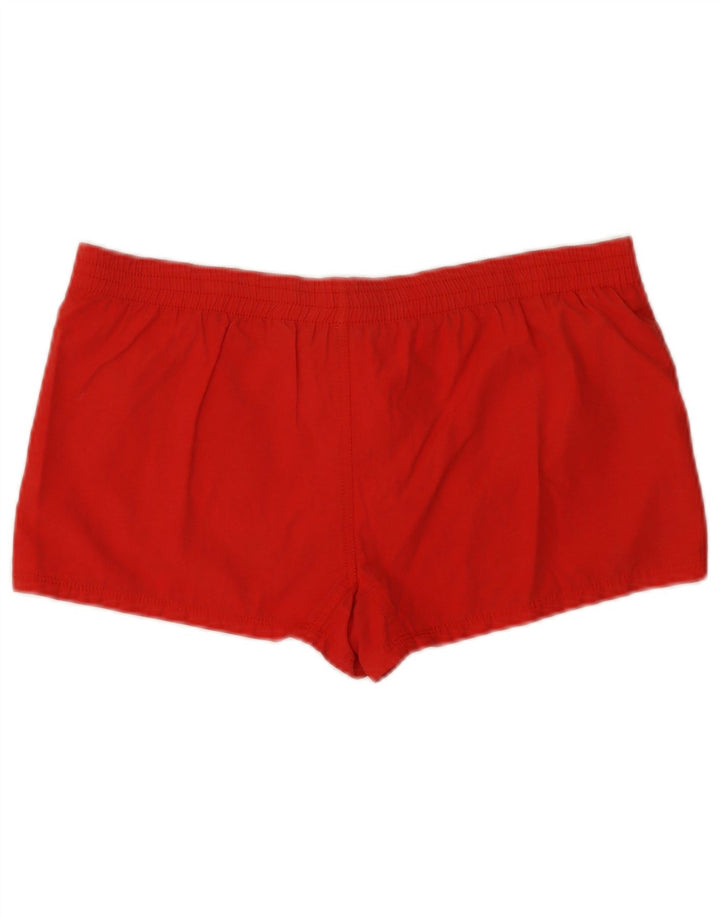 Diesel Womens Graphic Swimming Shorts Medium Red Cotton