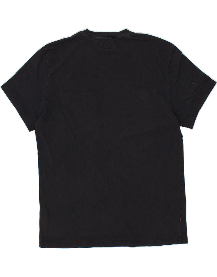 WOOLRICH Womens T-Shirt Top UK 16 Large Navy Blue Vintage Woolrich and Second-Hand Woolrich from Messina Hembry 