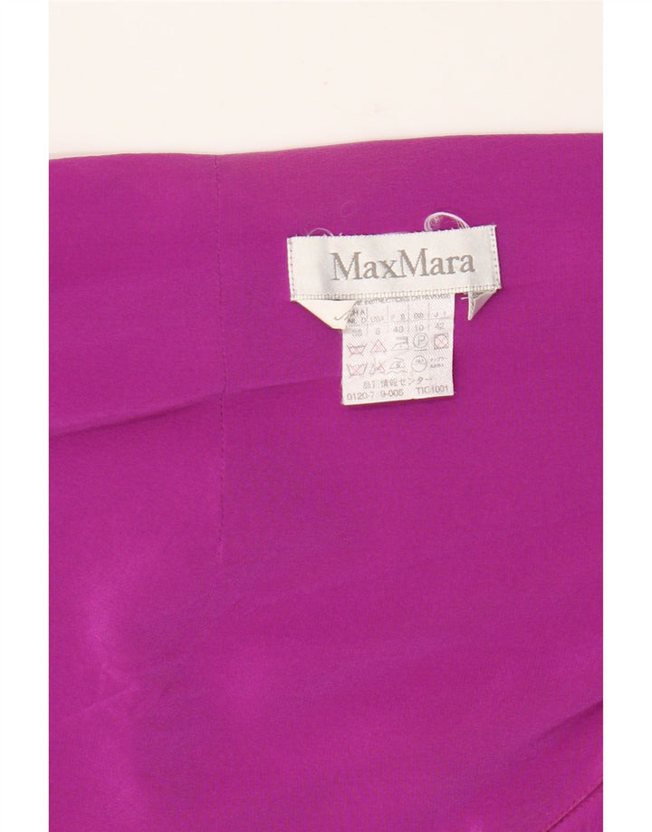 Max Mara Womens Crop Top UK 10 Small  Pink