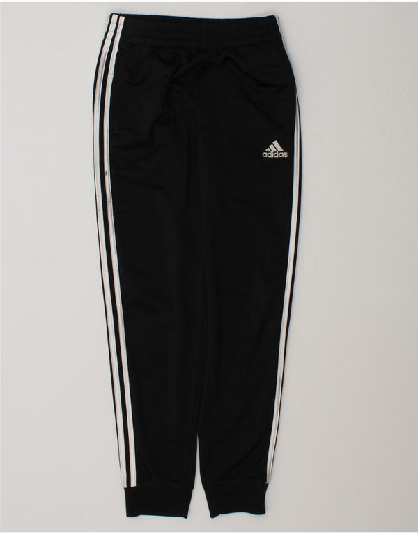 Adidas Drenge Træningsdragt Bukser Joggers 10-11 år Medium Sort Polyester