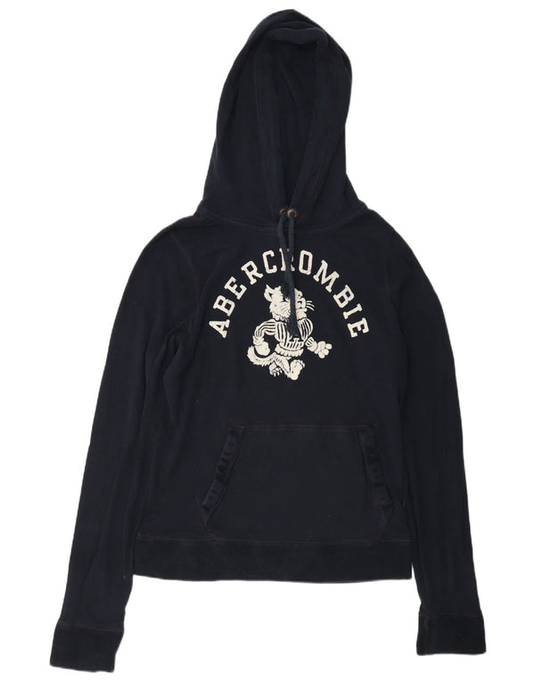 Damski sweter z kapturem Abercrombie & Fitch, UK 16, duży, granatowy