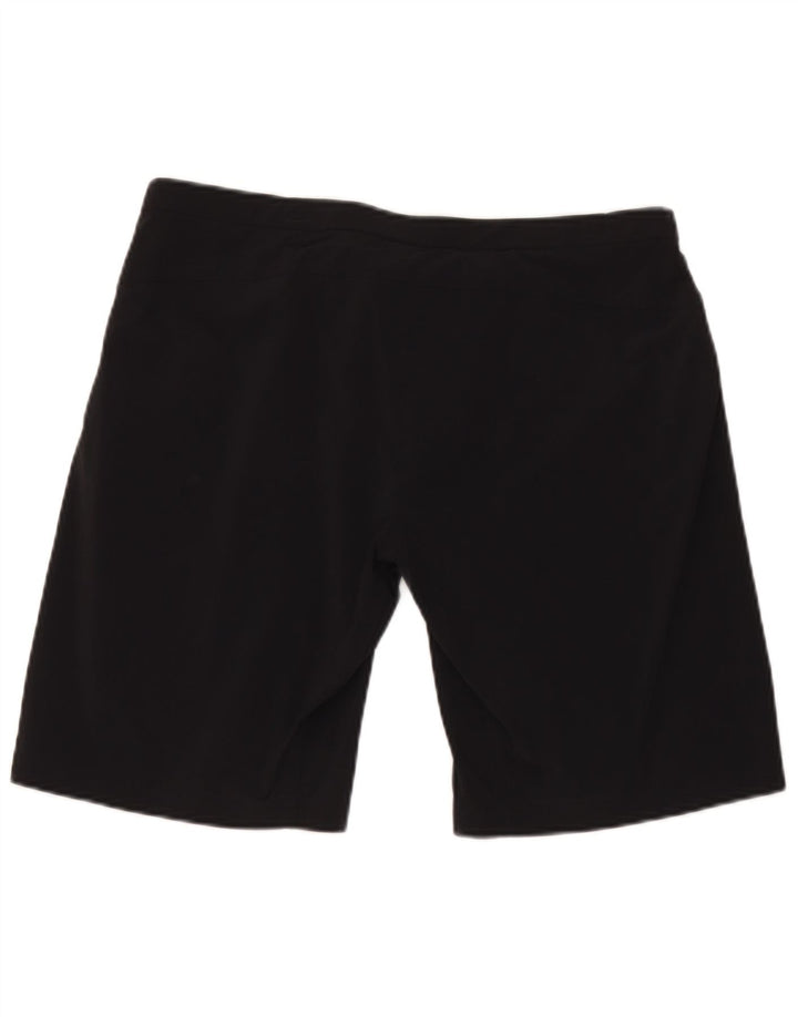 Adidas Womens Cargo Shorts UK 16 Large W34  Black Nylon