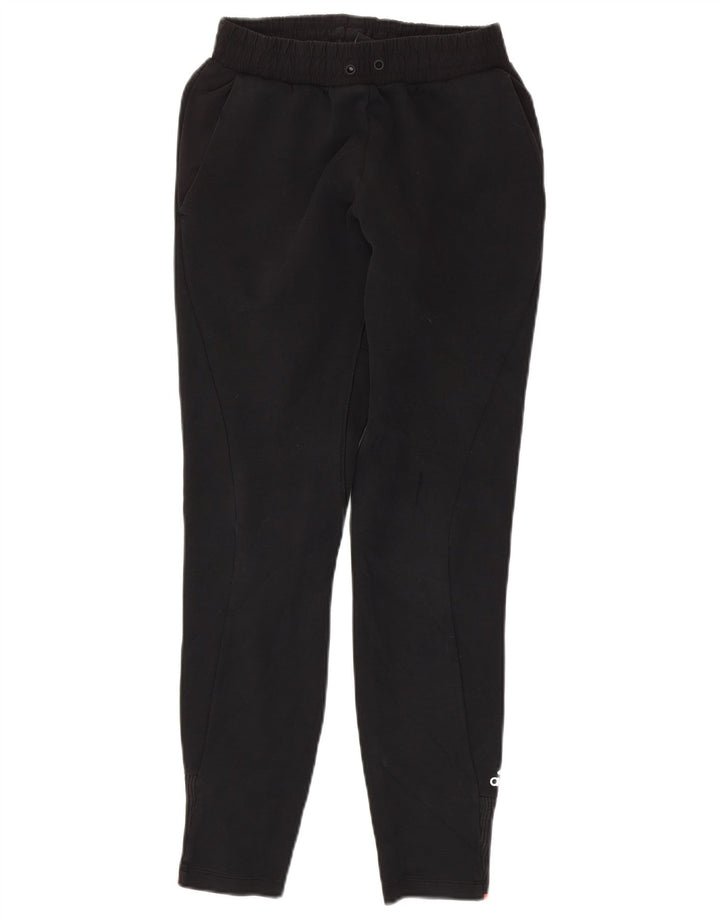 Adidas Womens Tracksuit Trousers Joggers Small  Black Cotton