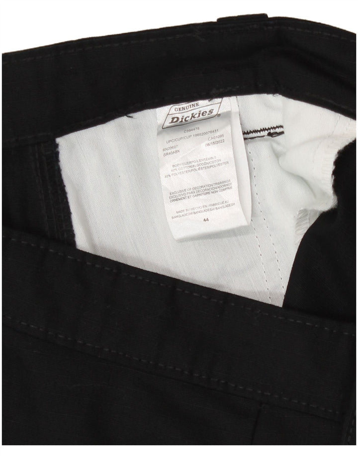 Dickies Herre Cargo Shorts W44 2XL Sort Bomuld