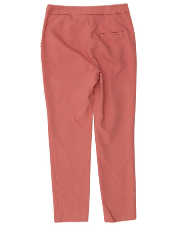 Женские узкие брюки чинос Zara, маленькие, розовые, хлопковые, W26 L26