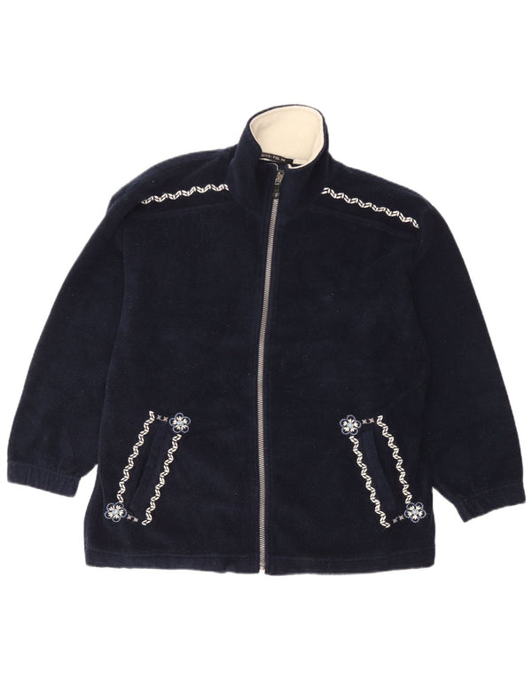 Giacca in pile da donna Campagnolo UK 14 Medium Blu Navy