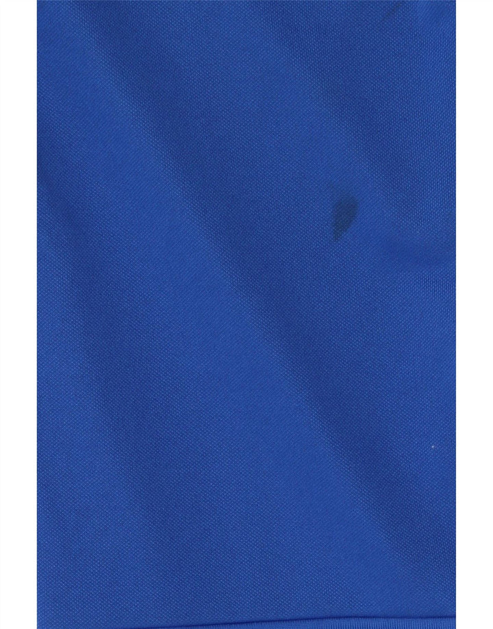 Pantaloni da tuta ADIDAS Climalite da donna UK 10 Small Blu Poliestere