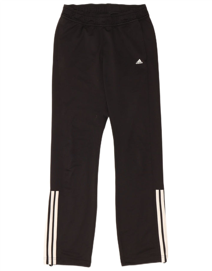 Adidas Womens Tracksuit Trousers UK 8/10 Small  Black Polyester