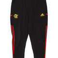 Adidas Mens Aeroready Graphic Tracksuit Trousers XL Black Polyester