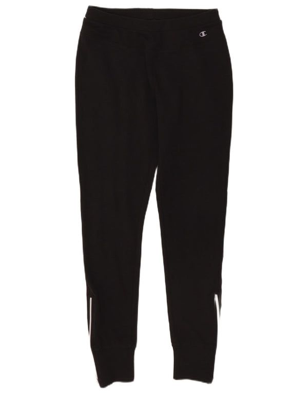 Champion Womens Tracksuit Trousers Joggers UK 10 Small Black