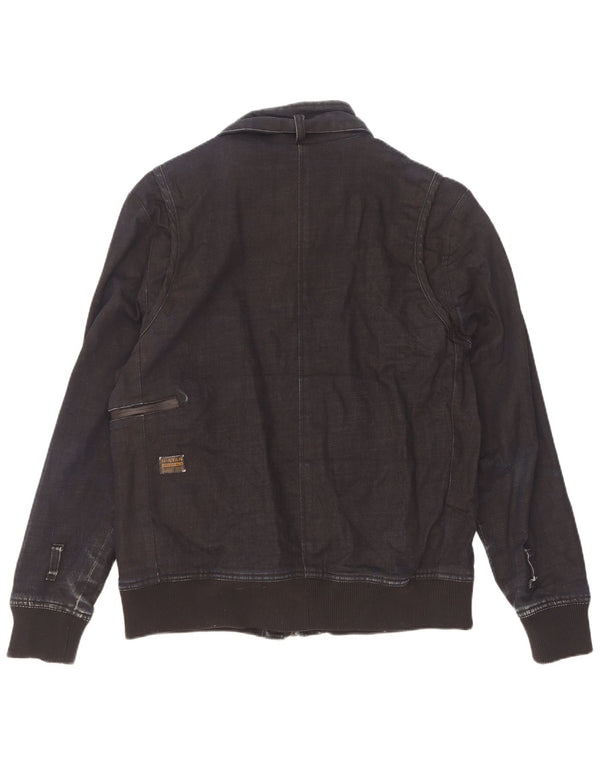 Giubbotto bomber militare da uomo G-Star UK 42 XL cotone nero