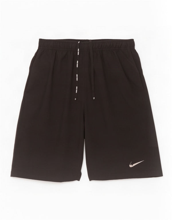 Pantaloncini sportivi Nike da ragazzo Dri Fit 12-13 anni Large Nero in poliestere