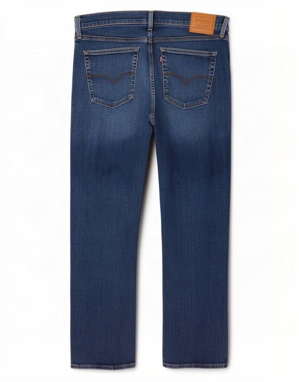Damskie dżinsy Levi's 724 Straight US 16 2XL W38 L27 Niebieskie bawełniane