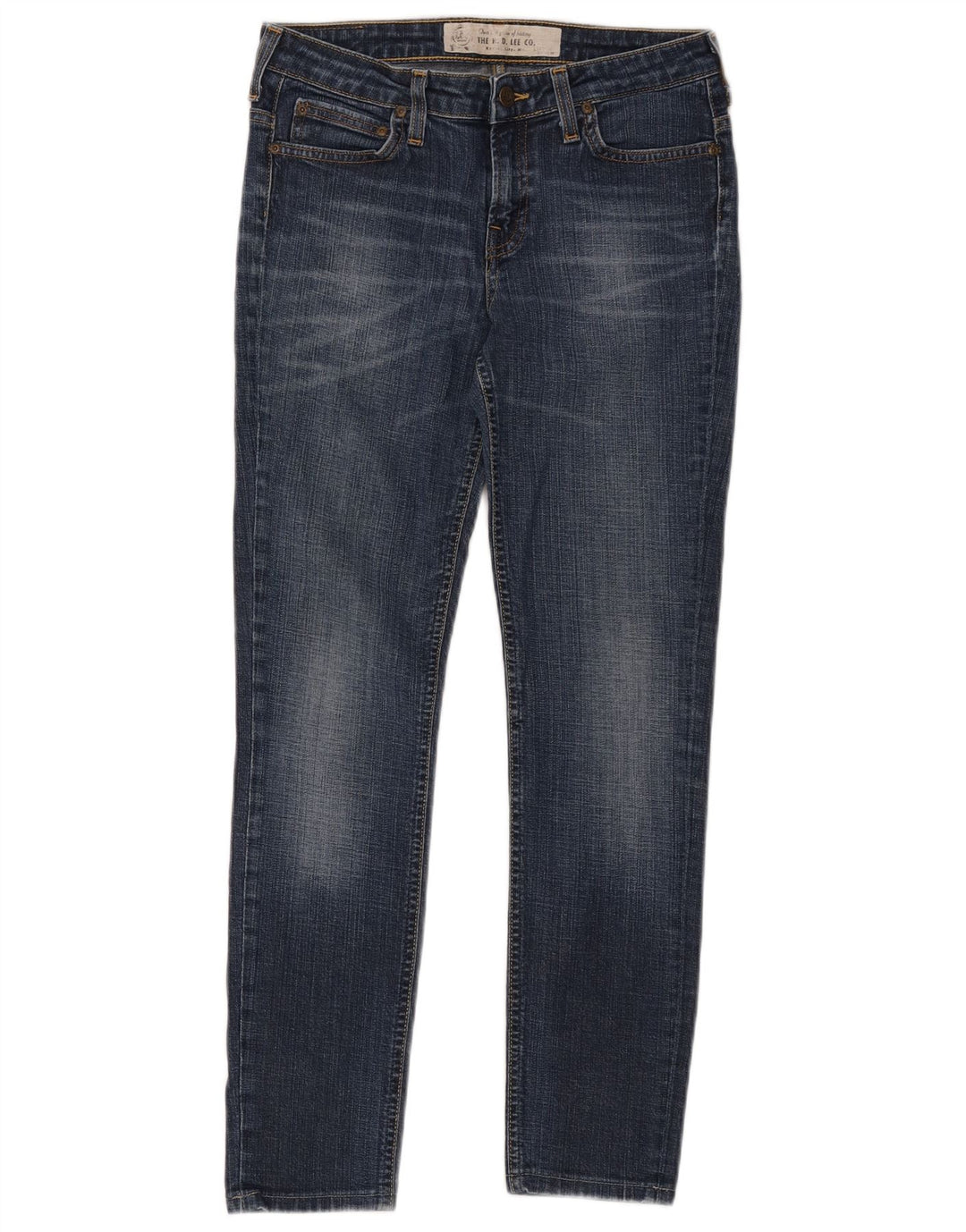 LEE Womens Scarlet Slim Jeans W29 L27  Blue Cotton