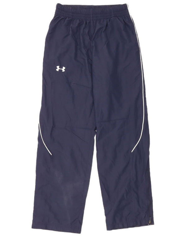 Pantaloni da tuta da donna Under Armour UK 10 Small Poliestere blu navy