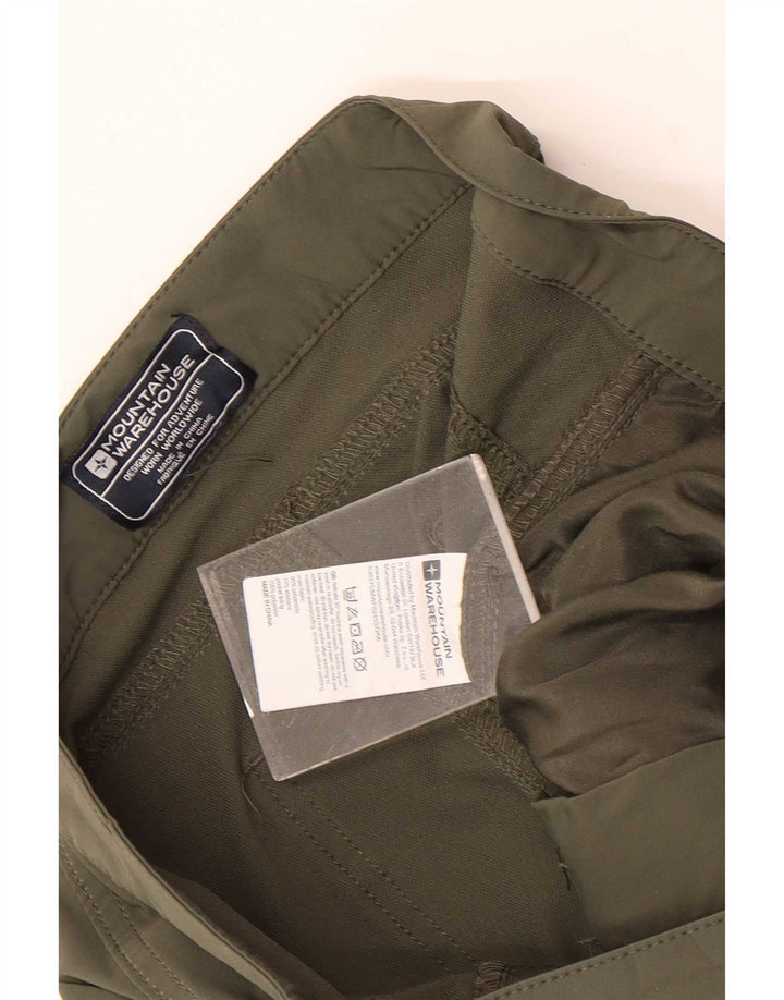 Calça cargo slim masculina Mountain Warehouse W30 L28 poliamida cáqui