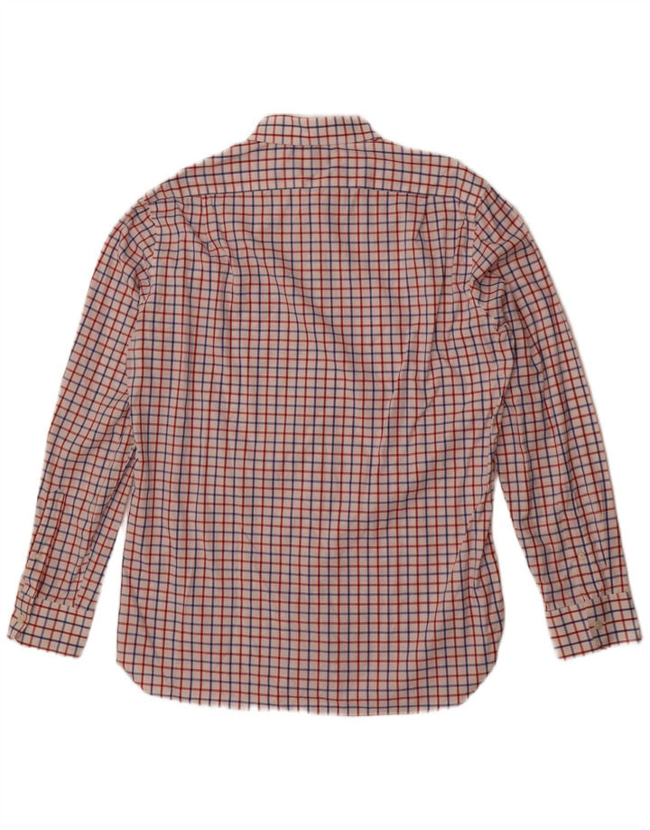 J. Crew Mens Thompson Shirt Size 16 16 1/2 Large White Check